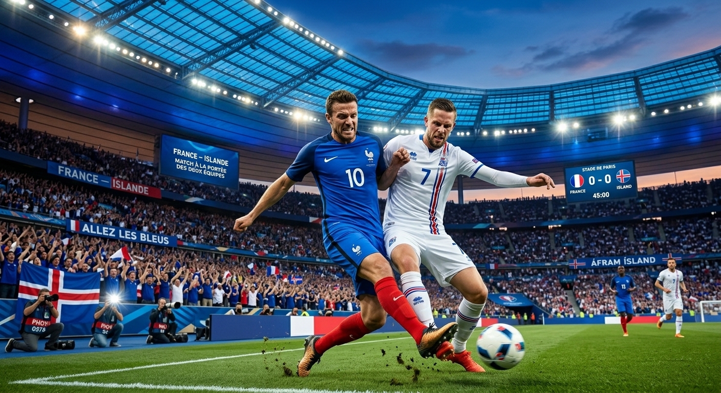 France – Islande un match complètement à la portée des deux équipes