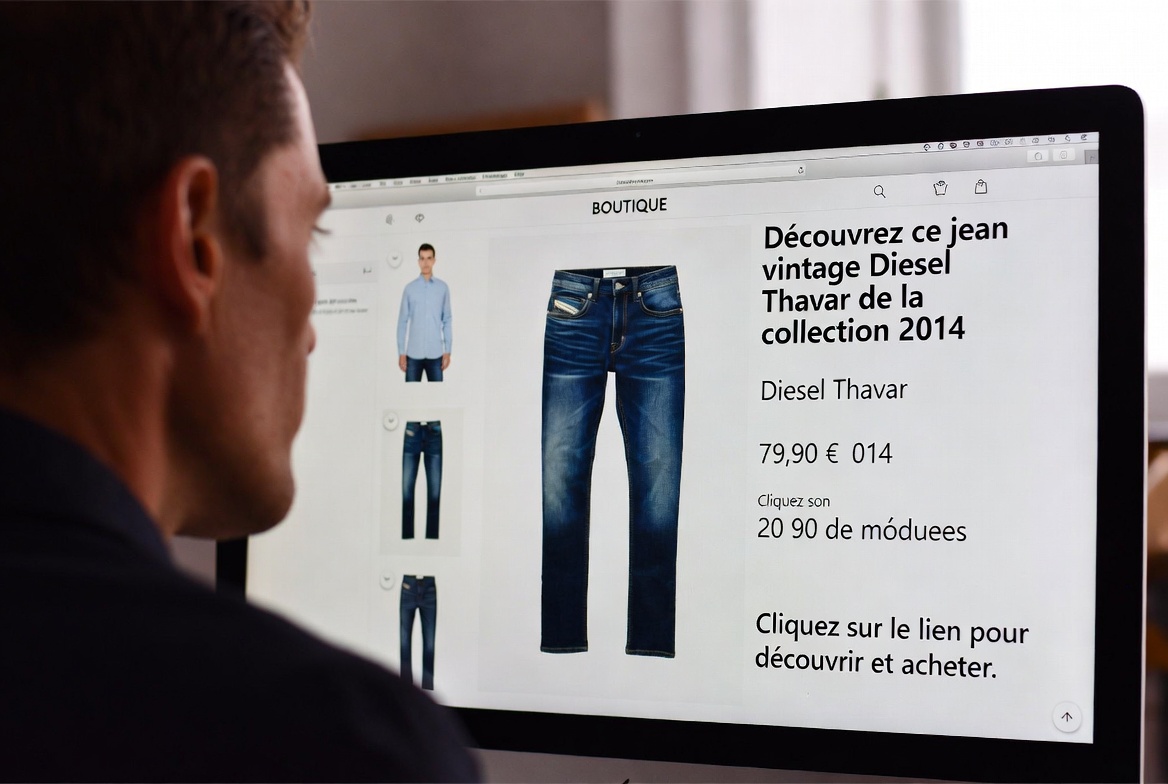 Choix (financièrement) intéressant de jeans pour homme…