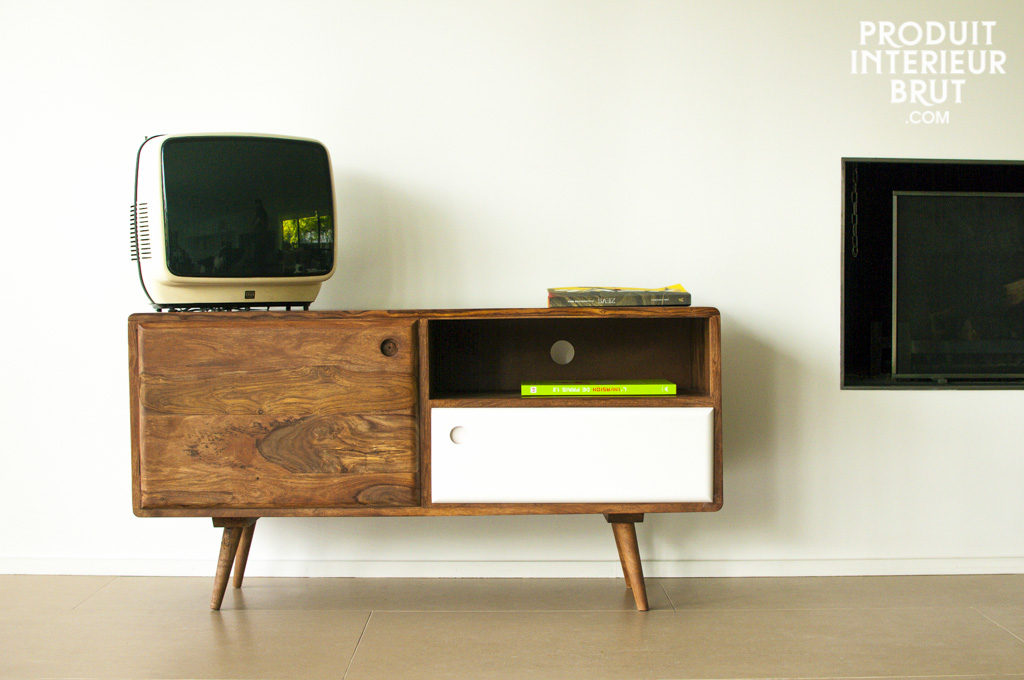 TV-Möbel im skandinavischen Stil der 60er-Jahre