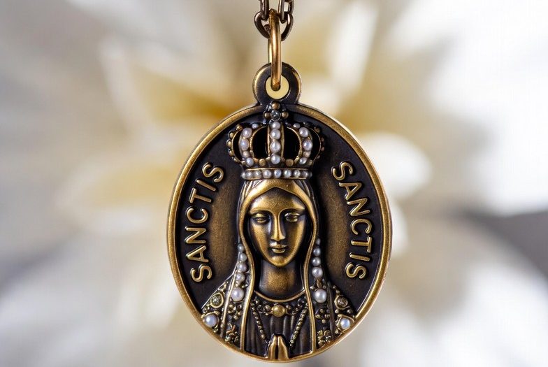 Médailles de la vierge Sanctis : une grande diversité de formes et de sens !